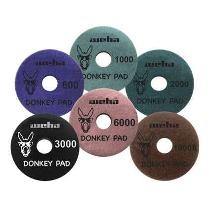 Weha 4" Donkey Quartz Face Polish Surface Polishing Pads