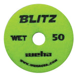 Weha BLITZ Polishing Pad Set for Granite Marble Stone - close-up detail