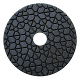 Weha BLITZ Polishing Pad Set for Granite Marble Stone - in use
