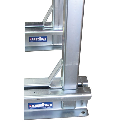 Weha 60 Inch Buffalo Slab Rack Set for Stone Storage and Transport
