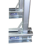 Weha 60 Inch Buffalo Slab Rack Set for Stone Storage and Transport