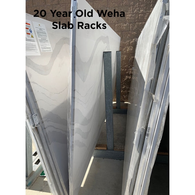 Weha 60 Inch Buffalo Slab Rack Set for Stone Storage and Transport