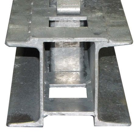 Weha 10 Hippo Slab Bundle Rack Set 8 Pole - in use