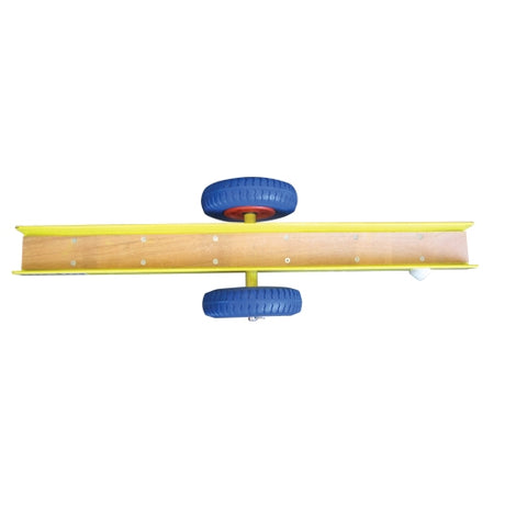 Weha Slab Dolly 4 wheel 8 for Stone Fabrication - close-up detail