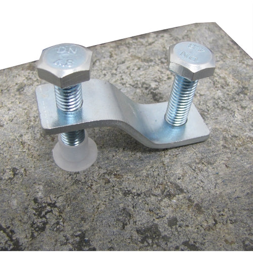 Weha Pop-It Universal Sink Clip for Stone Fabrication - close-up detail