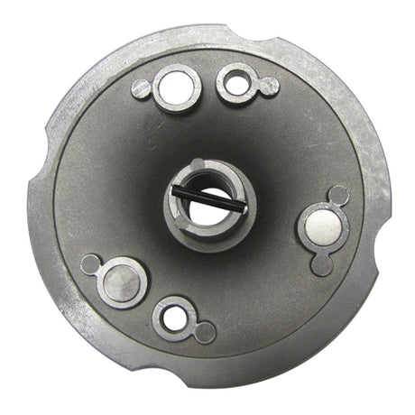 Weha 4 5/8-11 thread Magnetic Quick Connect Back Up Pad Holder - close-up detail