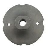 Weha 4 5/8-11 thread Magnetic Quick Connect Back Up Pad Holder - in use