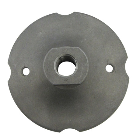 Weha 4 5/8-11 thread Magnetic Quick Connect Back Up Pad Holder - in use