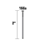 Metabo HPT 2" x 16 Gauge Galvanized Straight Finish Nail....