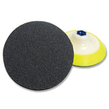 Weha 5 inch PSA Sandpaper Disc for Stone Finishing - in use