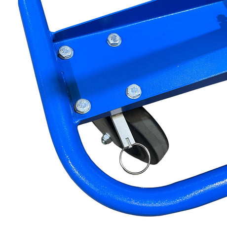 Weha Blue Shop Cart BD for Stone Fabrication - in use