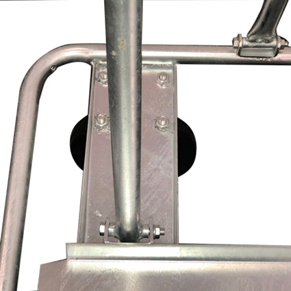 WEHA Galvanized Granite Shop Cart