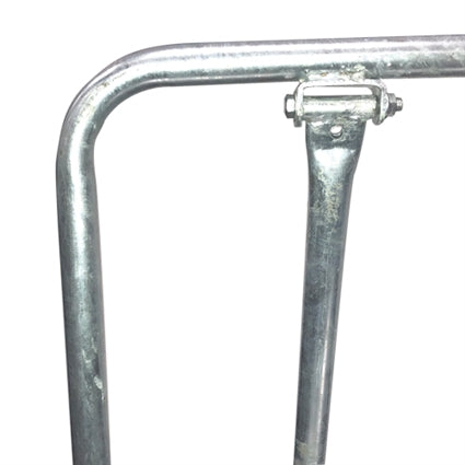 WEHA Galvanized Granite Shop Cart