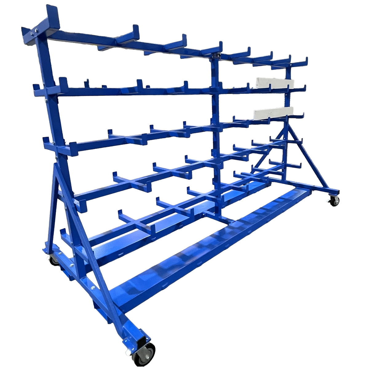 Weha Double Sided Backsplash Rack for Stone Fabrication Shop