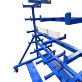 Weha Double Sided Backsplash Rack for Stone Fabrication Shop