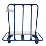 Weha Blue Shop Cart BD for Heavy-Duty Stone Slab Transport