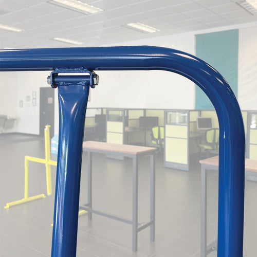 Weha Weha Blue Shop Cart for Heavy-Duty Stone Slab Transport