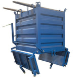 Weha Blue Waste Container for Stone Fabrication