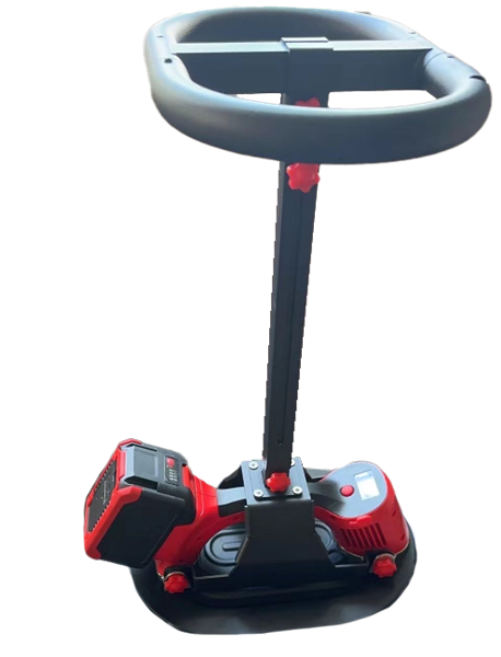 TuffCup Hades 13.3" x 8.7" LED Battery Powered Vacuum Cup – Heavy-Duty Electric Suction Tool