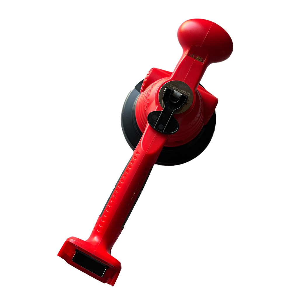 Tenax TuffQuake V12 6" Tile Vibrator — 12,000+ RPM with Dual Battery System