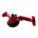 Tenax TuffQuake V12 6" Tile Vibrator — 12,000+ RPM with Dual Battery System
