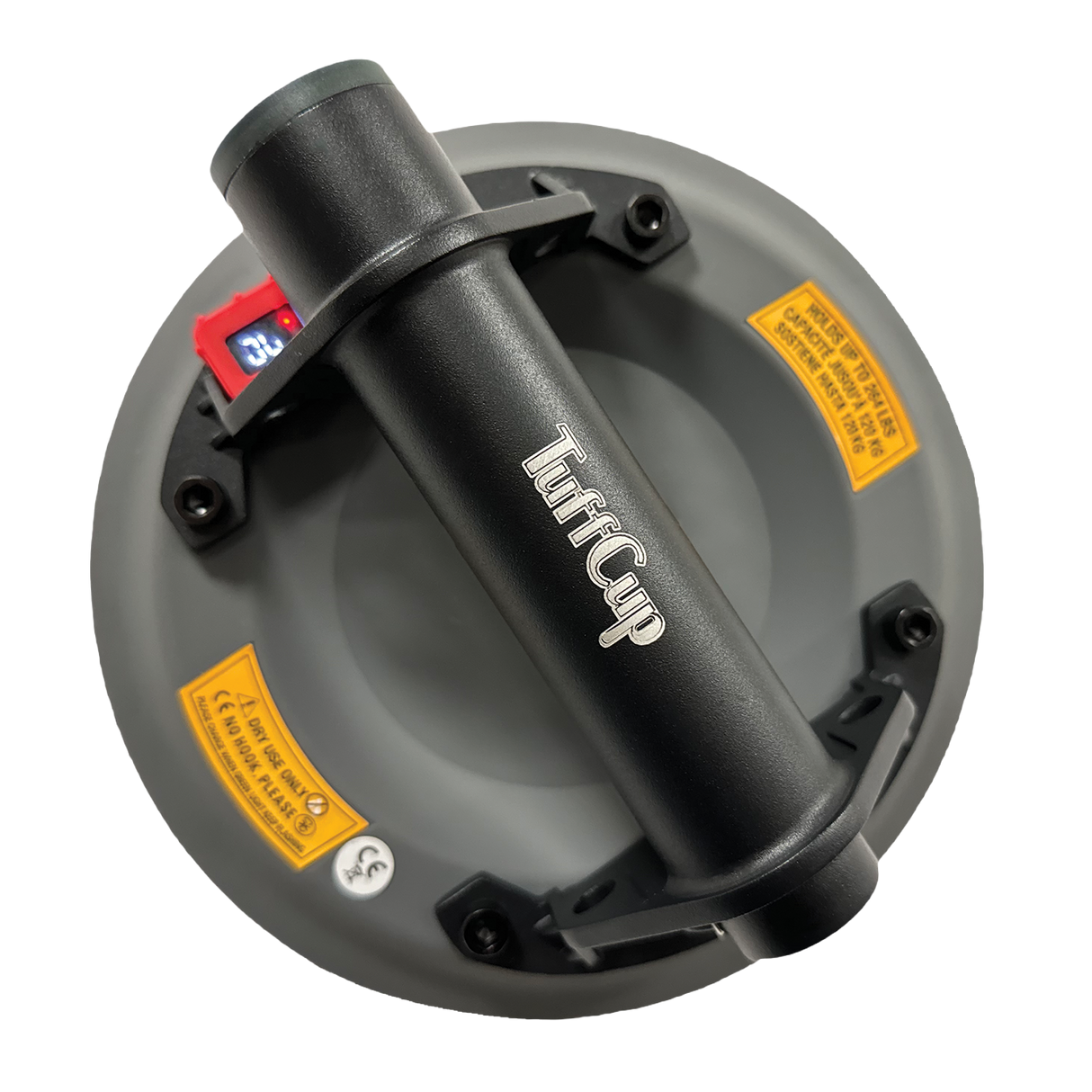 Tenax TuffCup Titan 8" LED Battery Powered Vacuum Cup for Granite and Glass