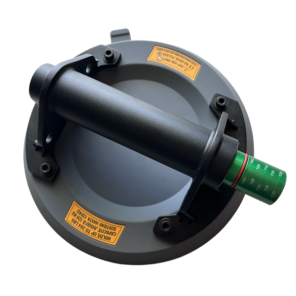 TuffCup Apollo 8" Manual Hand Pump Suction Cup – Heavy-Duty Vacuum Lifter for Stone, Glass & Tile