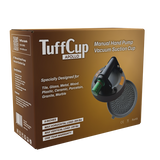 TuffCup Apollo 8" Manual Hand Pump Suction Cup – Heavy-Duty Vacuum Lifter for Stone, Glass & Tile