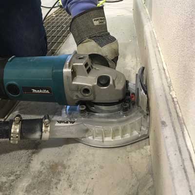 Alpha Air/Exhaust Hose Adapter for Stone Grinding Tools