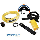 Wet Blade Cutting Kit 5" 110V Converts A Dry Grinder for Wet Cutting