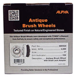 Antique Brush Wheels Brush Wheels for Textured Finishes