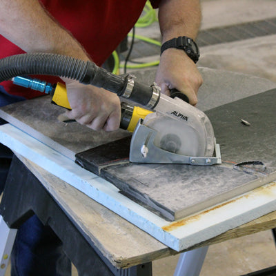 Alpha Air/Exhaust Hose Adapter for Stone Grinding Tools