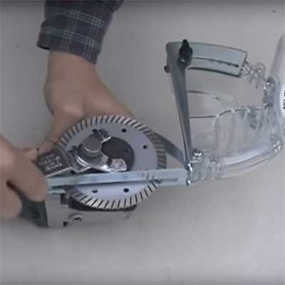 Alpha Air/Exhaust Hose Adapter for Stone Grinding Tools