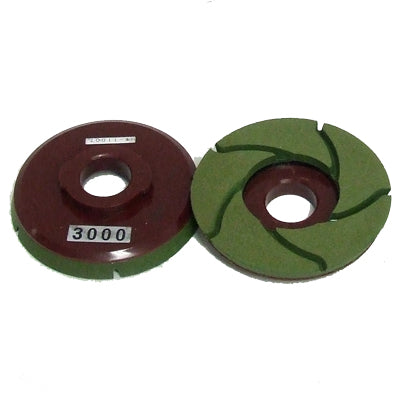 Alpha Professional Tools Turboshine Dual Adapter 3 Inch Backer Pad - in use