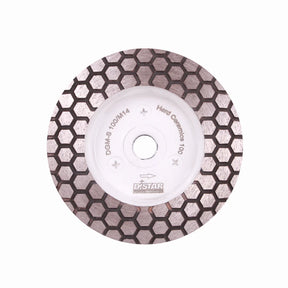 DiStar Hard Ceramics DGM-S 4 Grinding Cup 5/8-11  Granite & Porcelain Finishing - side view