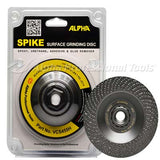 Alpha Professional Tools Spike Disc Coating Removal for Stone Surface