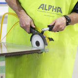 Alpha Quad-W Adapter — for Wet Edge Polishing (Aluminum &amp; Carbon Plated Steel)