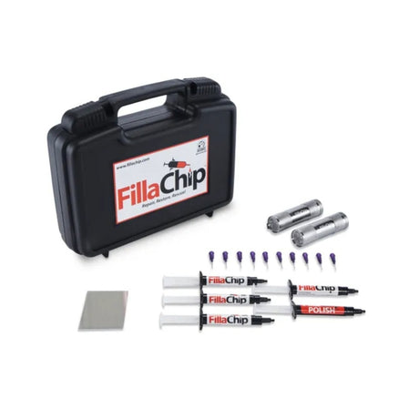 FillaChip Starter Kit for Chip Repair — UV Stone & Granite Chip Repair Kit