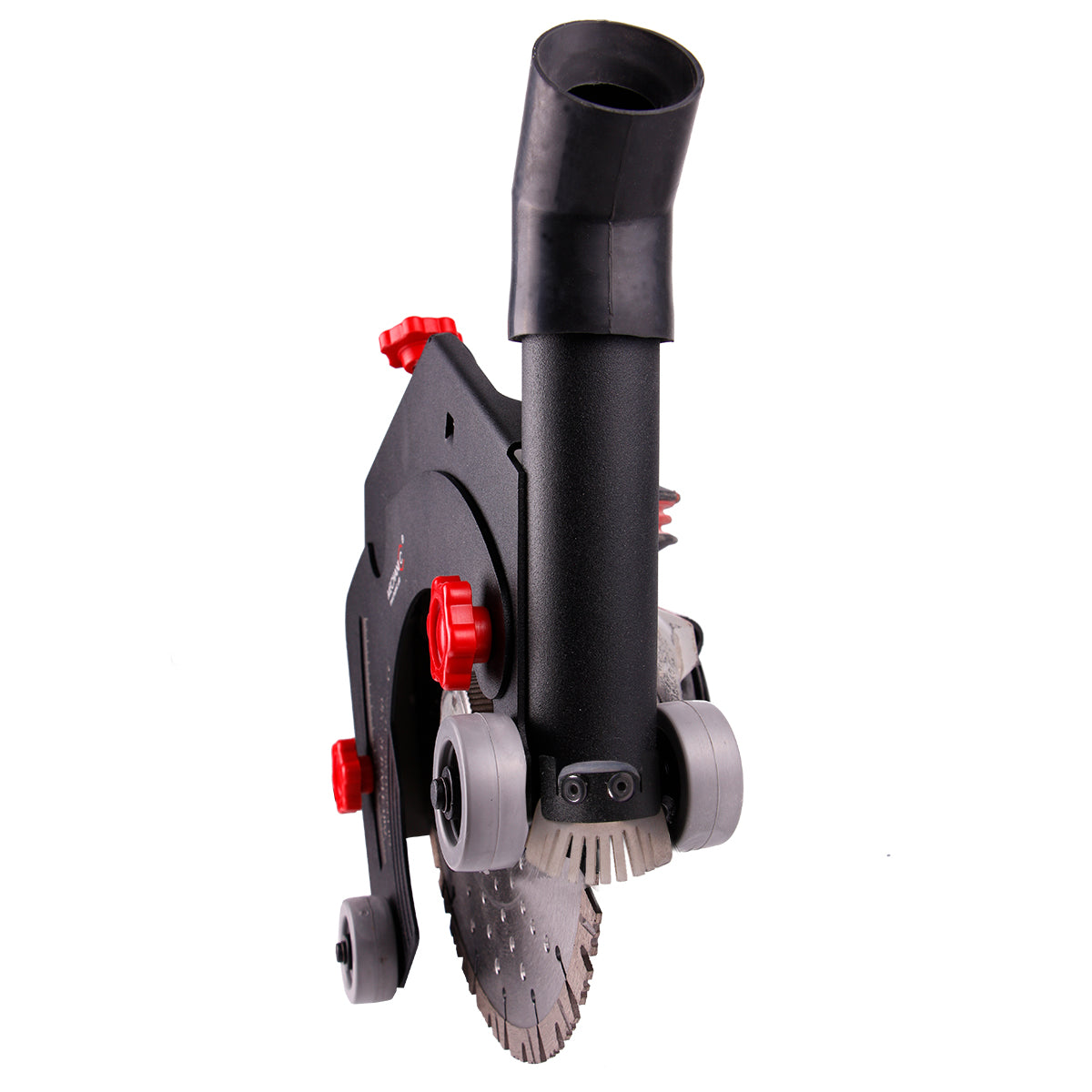 AirCHASER Angle Grinder Dust-Free Cutting Attachment with Adjustable Depth
