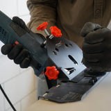 SLIDER 1.8" x 4.5"-5" 2.0 Cutting Guard – Precision 45° Tile Cutting Attachment for Angle Grinder