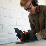 SLIDER 1.8" x 4.5"-5" 2.0 Cutting Guard – Precision 45° Tile Cutting Attachment for Angle Grinder