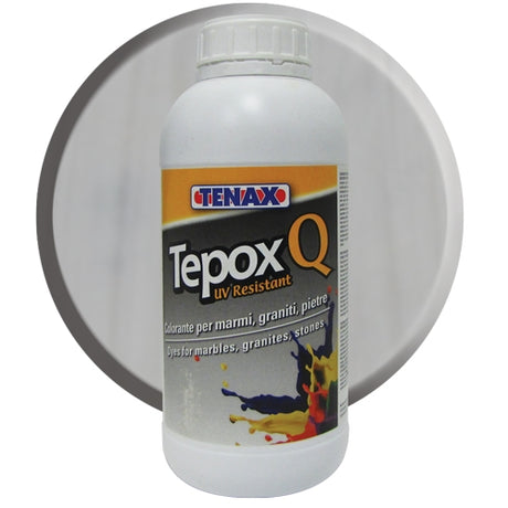 Tenax Tepox Q Color Match System 1 Liter for Stone Color Enhancement - side view