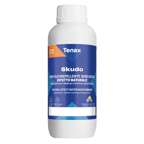 Tenax Skudo Stone Sealer 1 Quart for Natural and Engineered Stone - dimensions