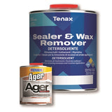 Tenax Sealer and Wax Remover 1 Quart for Natural and Engineered Stone - side view