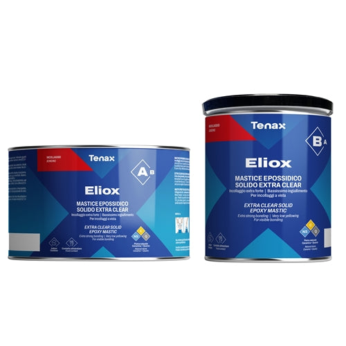 Tenax Eliox Extra Clear Epoxy Mastic Kit (A + B)  2.25 kg - close-up detail