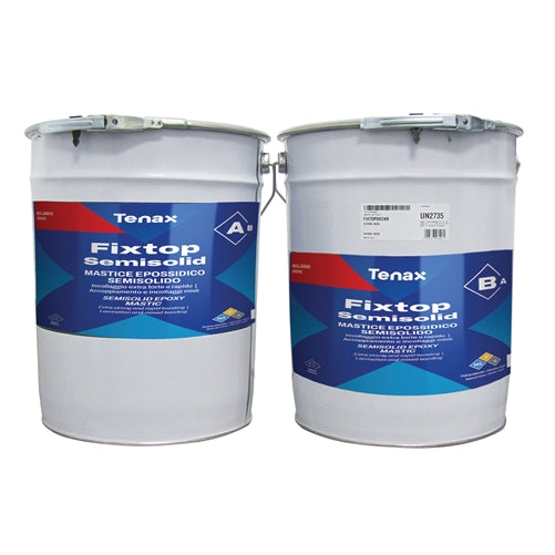 Tenax Fixtop Fixdeck A+B Slow Curing Tile and Stone Epoxy - close-up detail