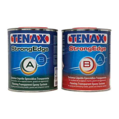 Tenax StrongEdge Express Epoxy Parts for Stone and Porcelain Bonding - close-up detail