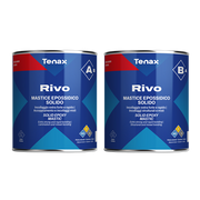 Tenax Rivo A&B 1+1 Liter Two-Part Stone Bonding Epoxy