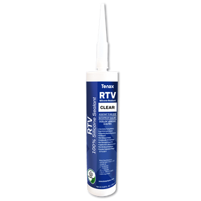 Tenax RTV Silicone Sealant Clear 305 ML for Stone Installation