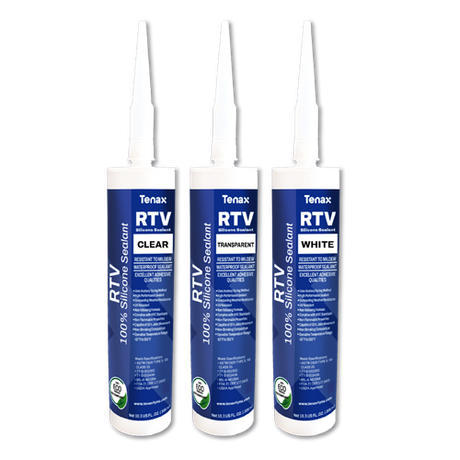 Tenax RTV Silicone Sealant 305 ML  Professional Grade - packaging